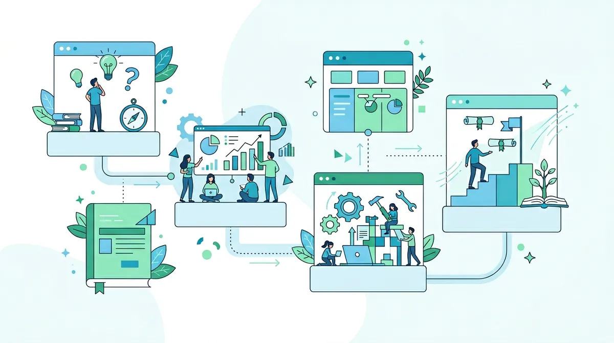 Формат обучения — модульная структура и подача информации